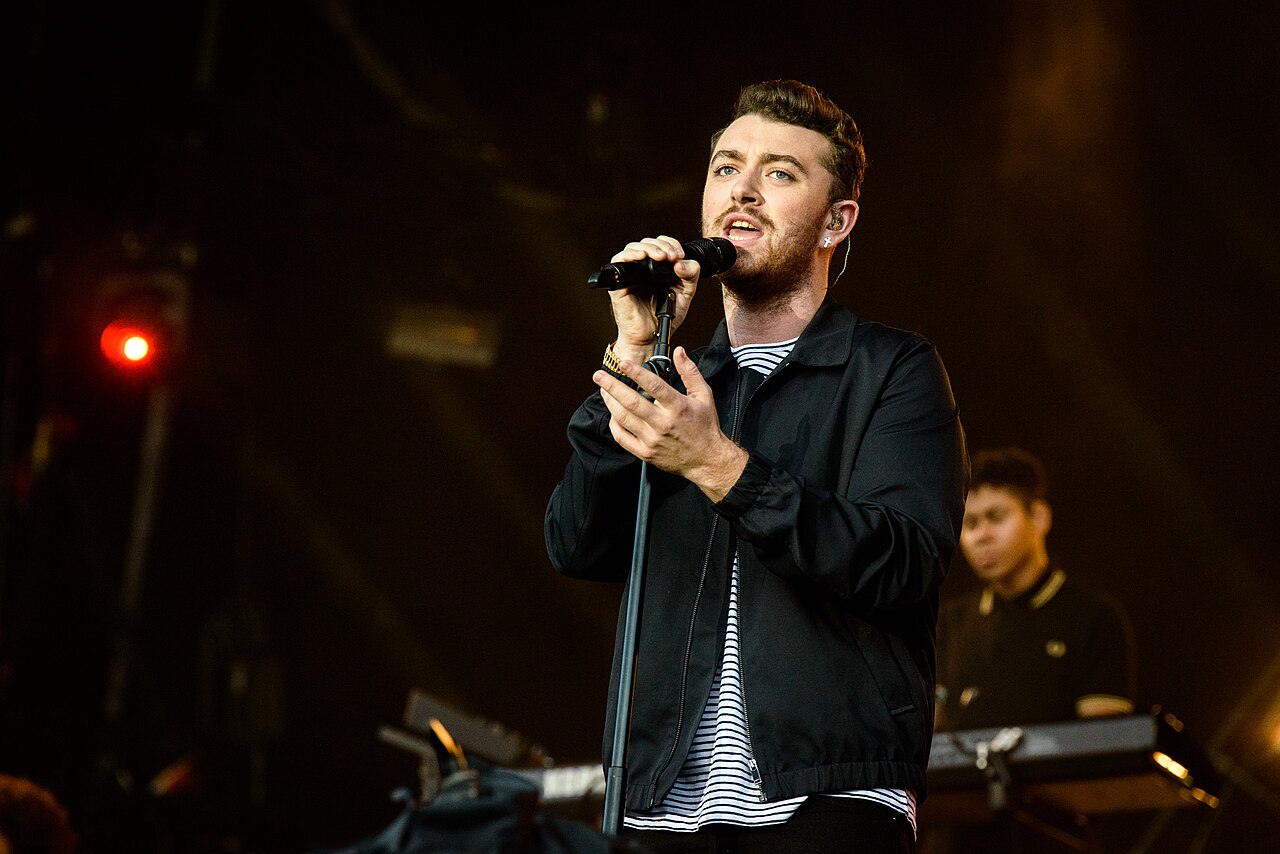Sam Smith performing at Lollapalooza Berlin 2015