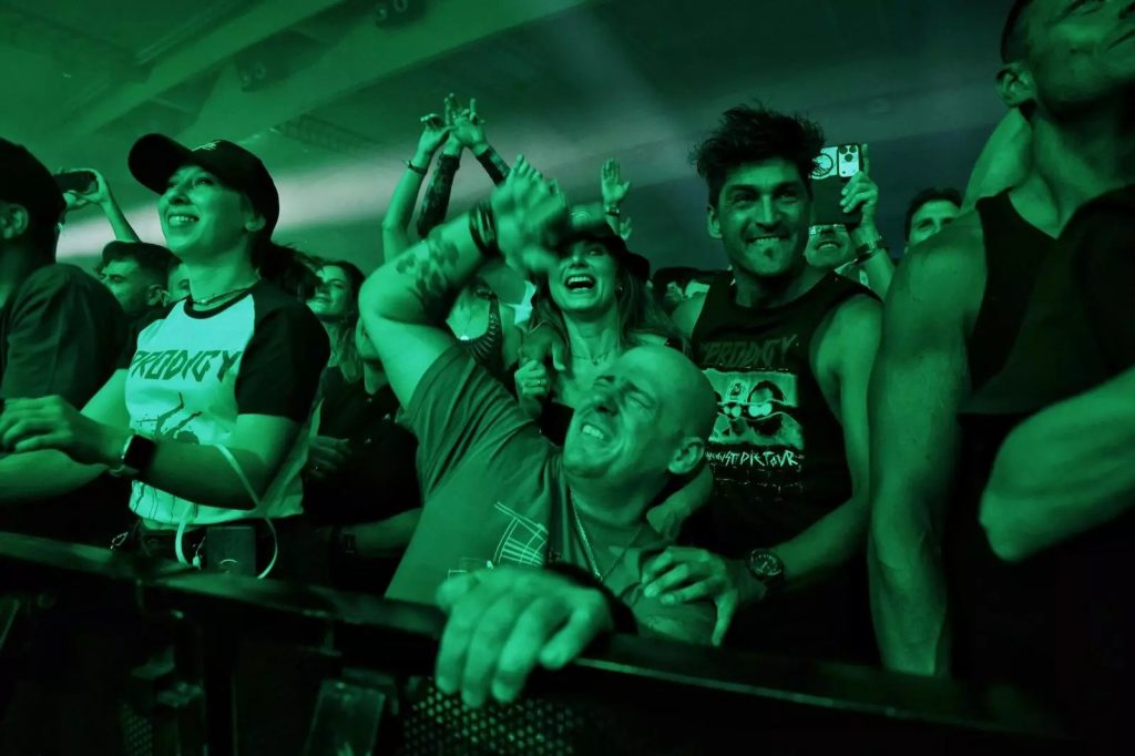 Audience at The Prodigy concert at Sónar 2026